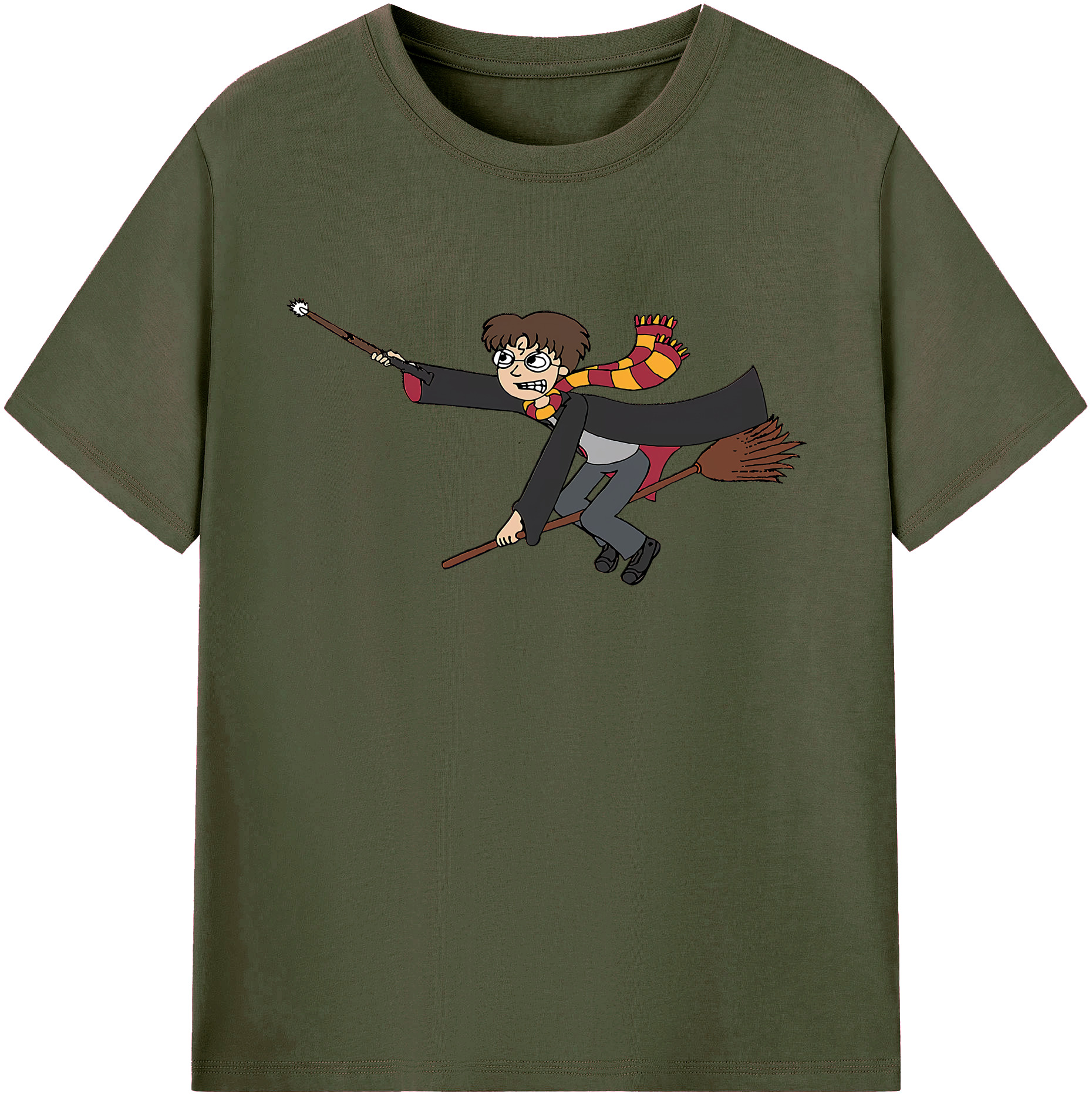 （画像用） Harry Potter ハリー・ポッターシリーズ 綿100％ メンズ半袖Tシャツ｜肌触りやわらか＆通気性